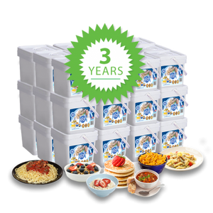 3 Year Long Term Food Storage